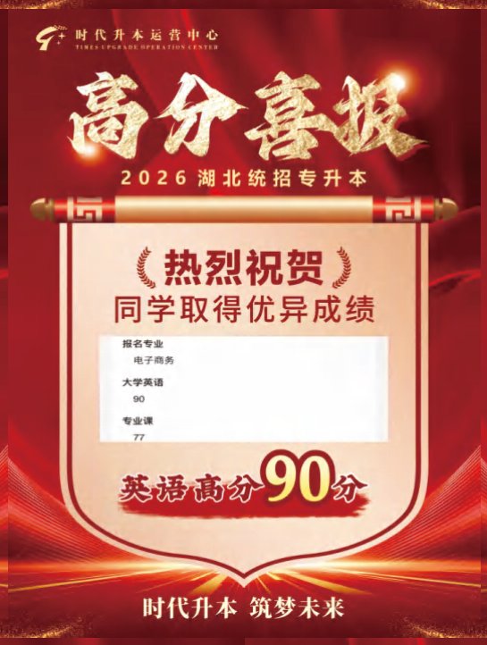 高分喜报